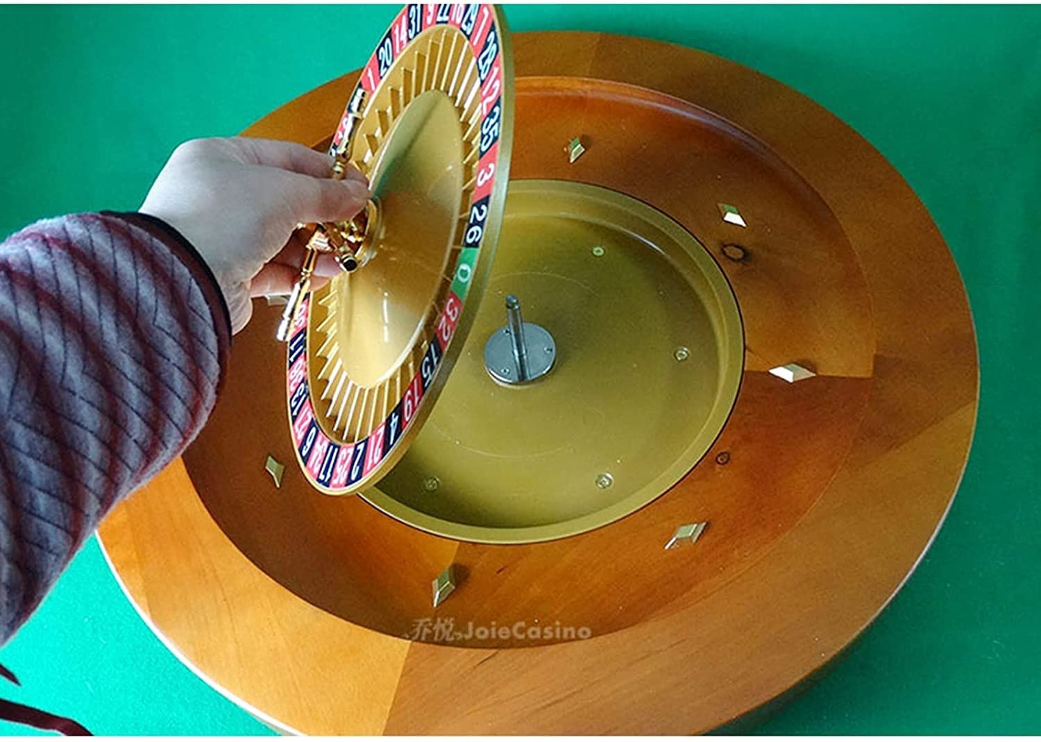 Ruleta, Juego de Ruleta Madera Lujo 18 Pulgadas