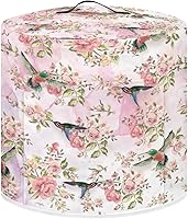 Vista 64 de Cubierta abstracta para freidora de aire con estampado de corazón, cubierta de olla a presión de 3 cuartos de galón, cubierta antipolvo para olla a