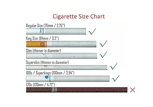 Miniatura 6 de Caja de cigarrillos de metal de doble cara con clip de resorte abierto para cigarrillos de 18-20 3.937 in, cartera para tarjetas de crédito (dorado)