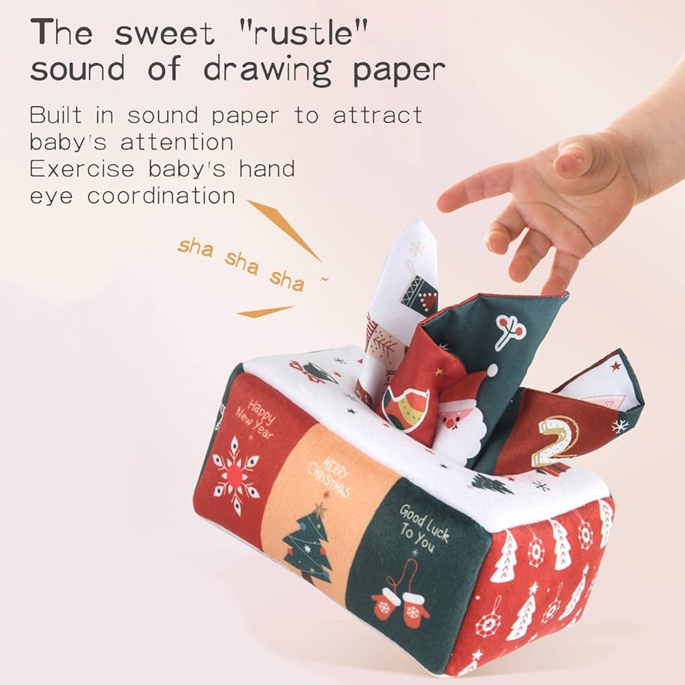魔法のティッシュ（専用） Amazon.co.jp: 魔法のティッシュボックス 赤ちゃんのおもちゃ