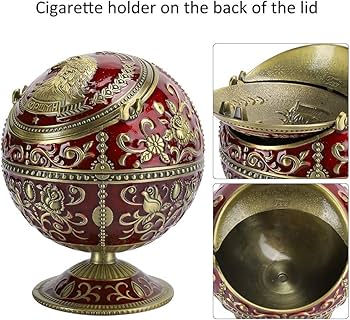 Amazon.co.jp: ヴィンテージ風風灰皿 蓋付き ワインレッドイーグル Amazon.co.jp: ヴィンテージ風風灰皿 蓋付き ワインレッドイーグル