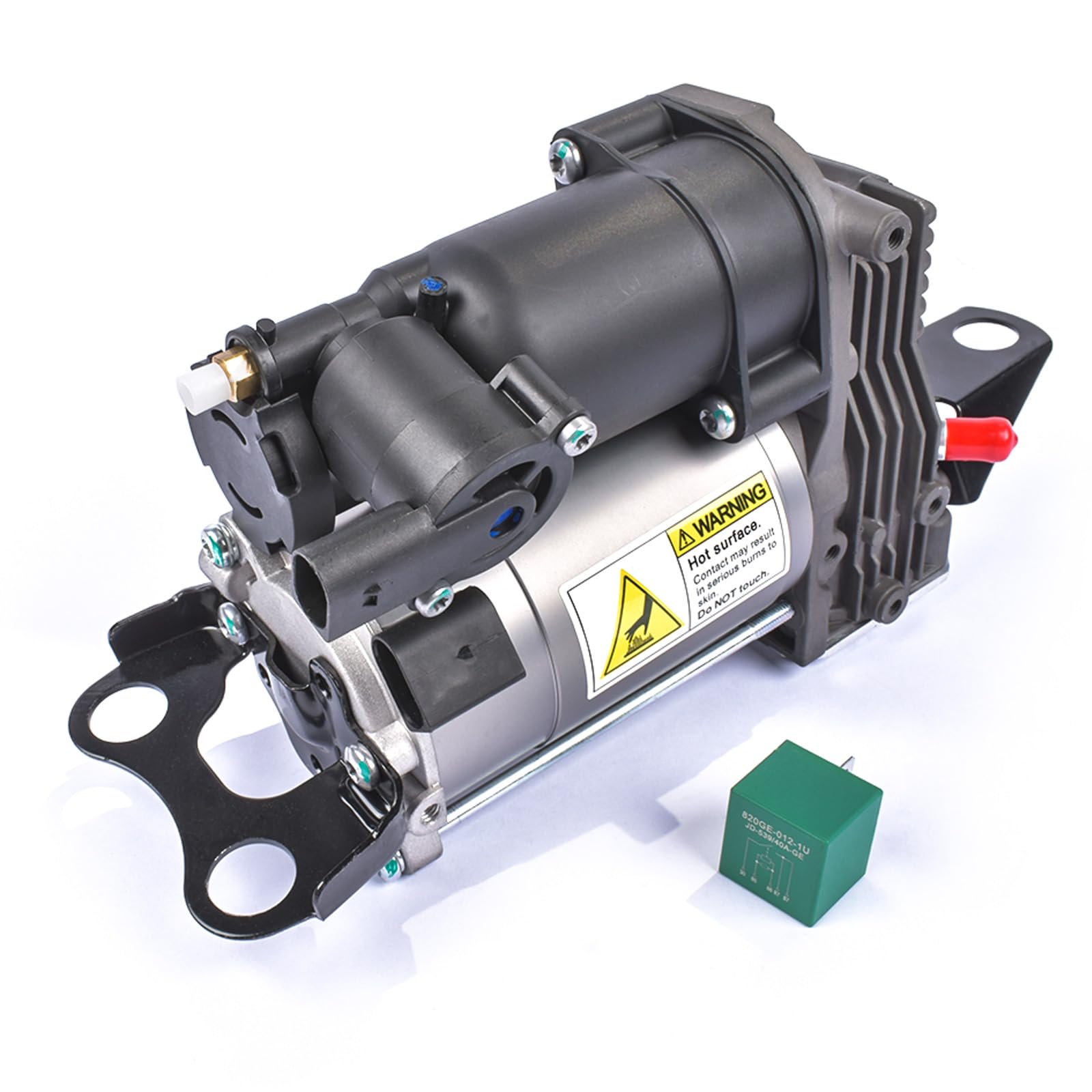 Compressore sospensione pneumatica livellamento W/supporto Compatibile con 2004-2010 Serie 5 E61 520d 520i 523i 525i 530i 525d 535d 545i M5 37206792855 37106793778 Huiruhy