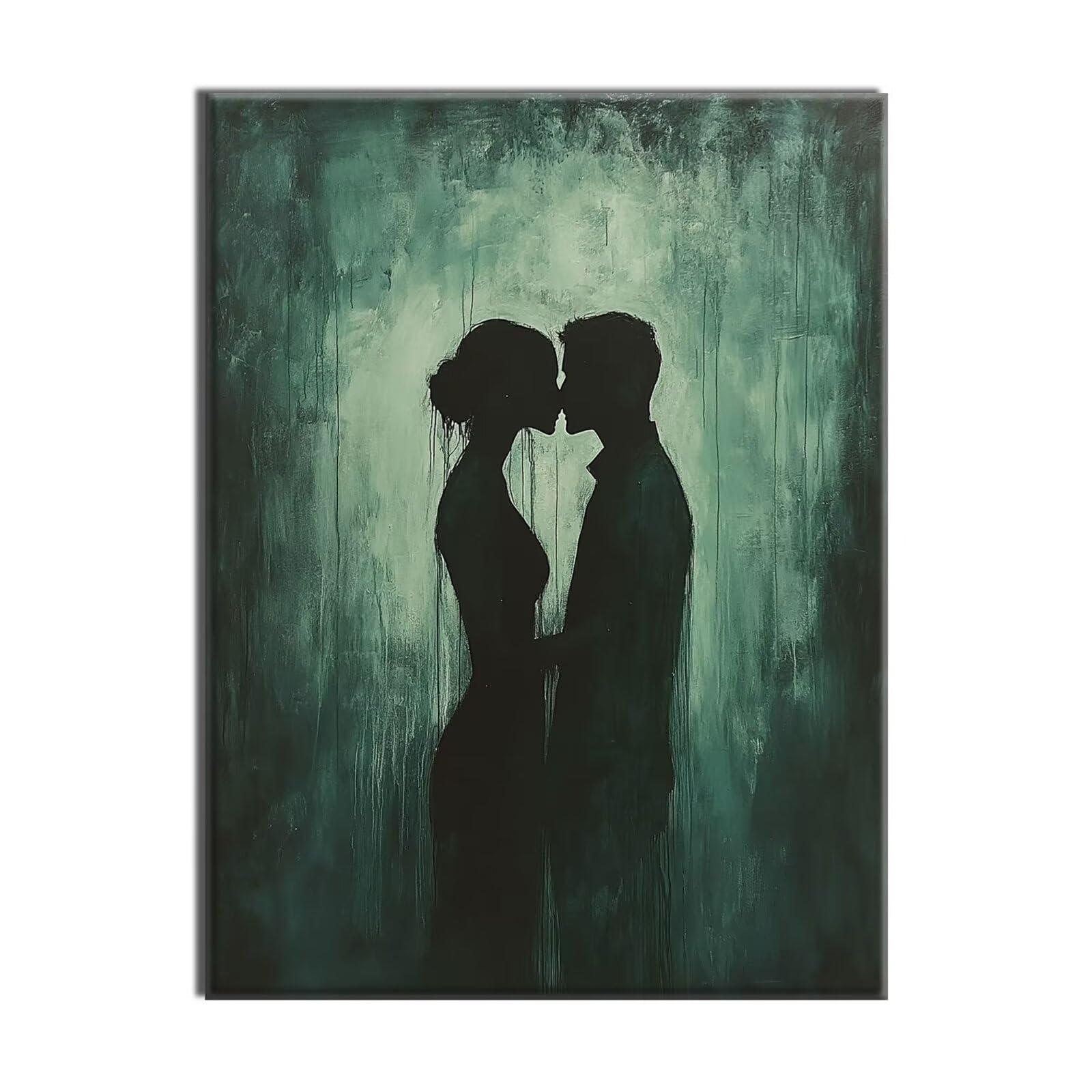 Diamond Painting Abstrait Couple Mosaique Loisir Creatif Kit, Diy Diamond Point de Croix Broderie, Cristal Art Kit Peinture Diamant, Automne Halloween Decoration Murale, Cadeau Noel 90x120cm W-l-332