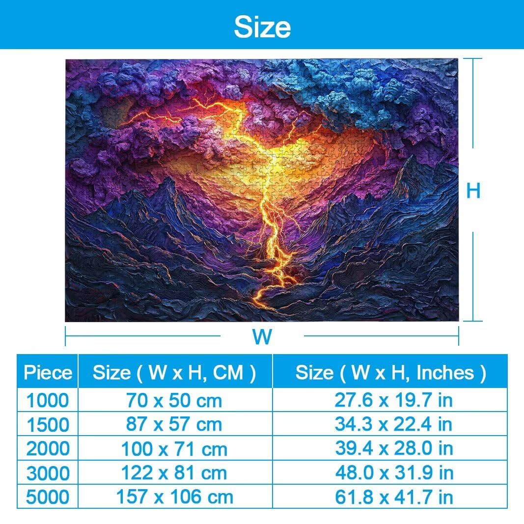 Puzzle Naturaleza, Puzzle 3000 Piezas para Adultos, Regalo Mujer -2175