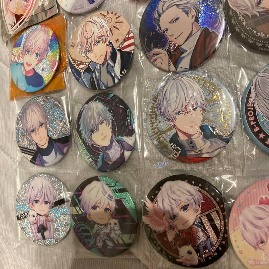 Bプロ 北門倫毘沙 ハート 缶バッジ 特典 USJ ユニバ 送料無料 開封のみ USJ/ユニバーサル・スタジオ・ジャパン×B