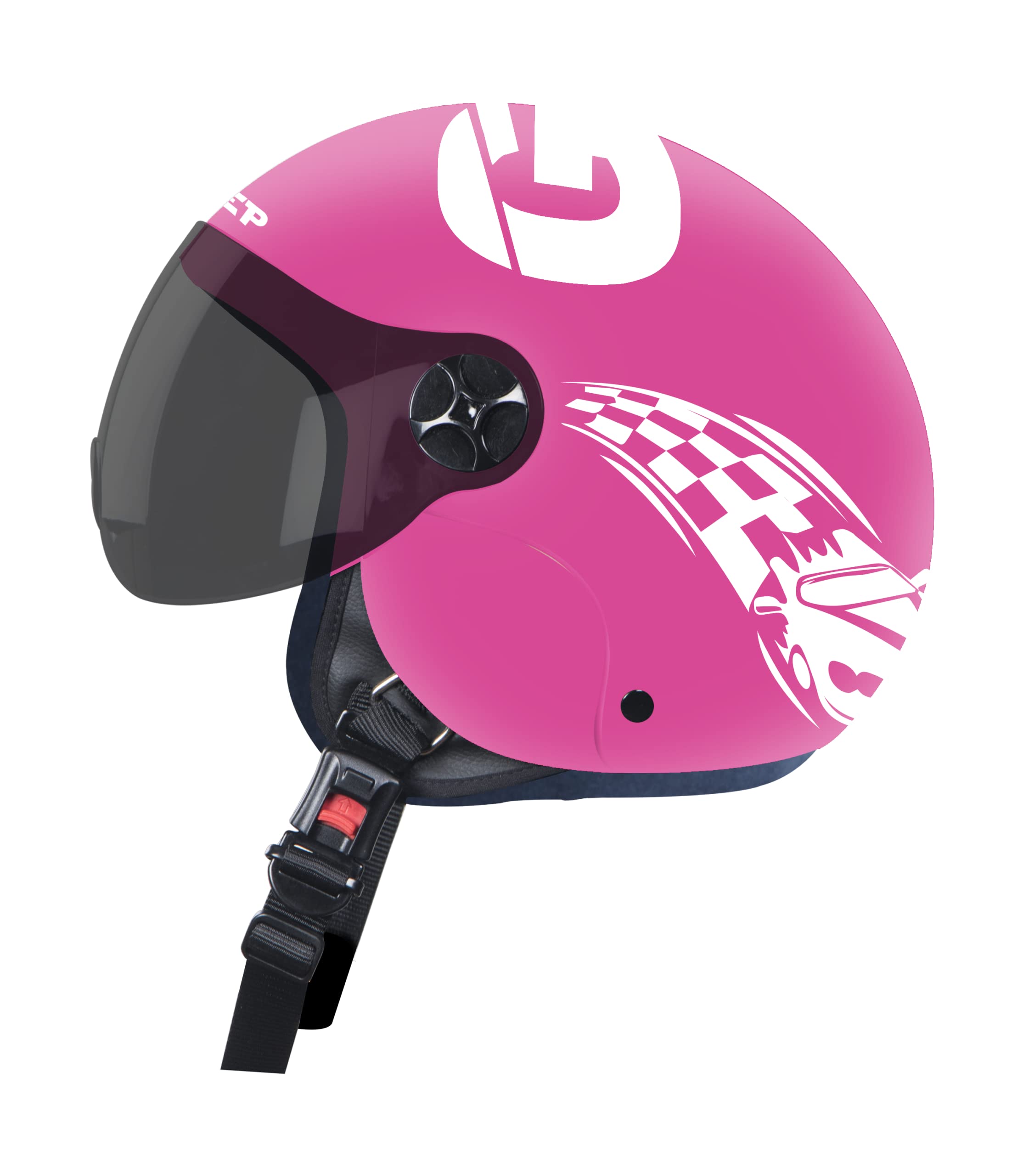 Steelbird PEP Gokart Open Face ISI Certified Helmet for Kids-image-49