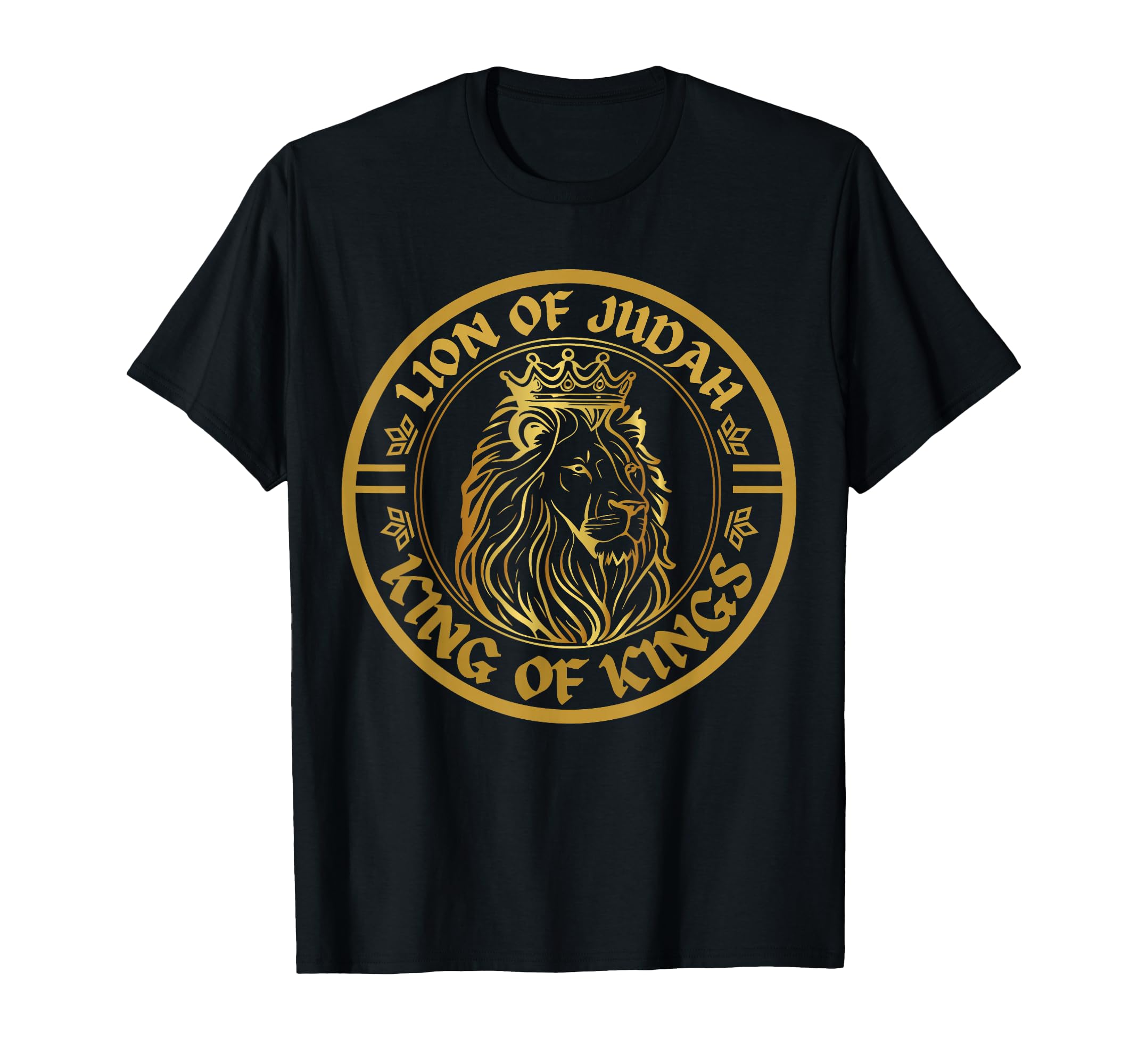 Hebrew Israelite Lion of Judah Design Rastafarian Lion T-Shirt