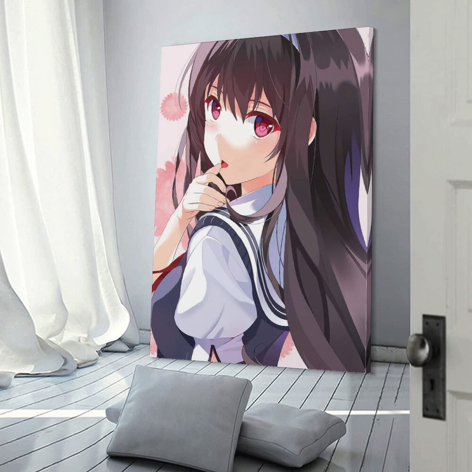 Amazon.co.jp: 絵画 霞ヶ丘詩羽 冴えカノ ポスター アートワーク 壁