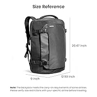 tomtoc 40L リュック ブラック Amazon.com: tomtoc Travel Backpack 40L, TSA Friendly Flight