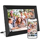 32GB FRAMEO 10.1 Inch Smart WiFi Digital Photo Frame 1280x800 IPS LCD Touch Screen, Auto-Rotate Portrait and Landscape, Built in 32GB Memory, Share Moments Instantly via Frameo App from Anywhere