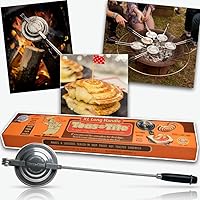 Vista 12 de Tid Bit - Máquina de sándwiches de mano, parrilla portátil para sándwiches y prensa para paninis, molde de hierro de aluminio fundido, tostadora