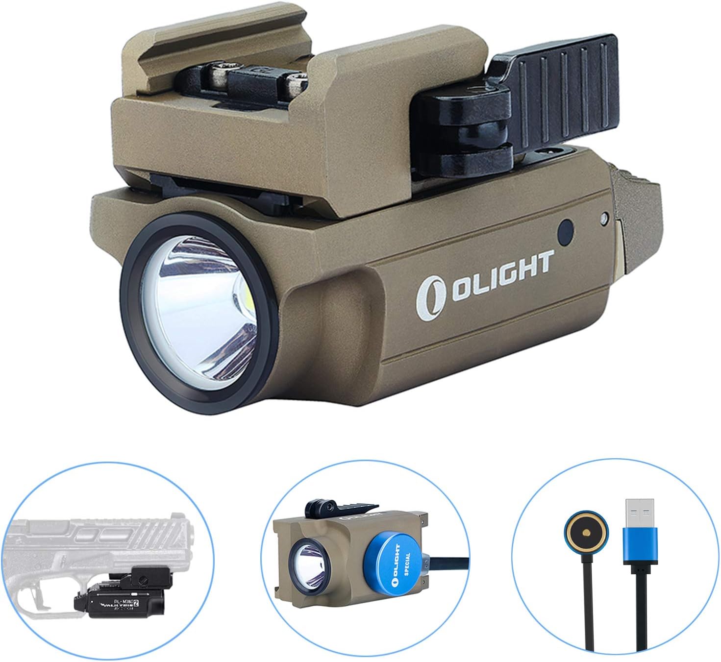 mirino laser per pistola ricaricabile