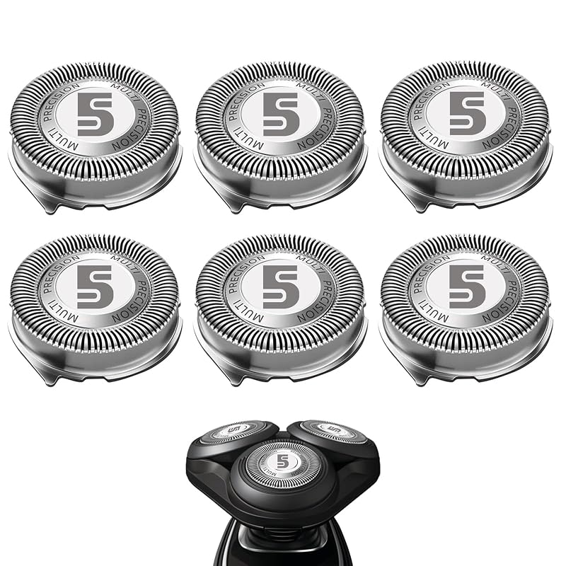 Cabeças de reposição SH50 para barbeadores Philips Norelco Series 5000, pacote com 3 unidades