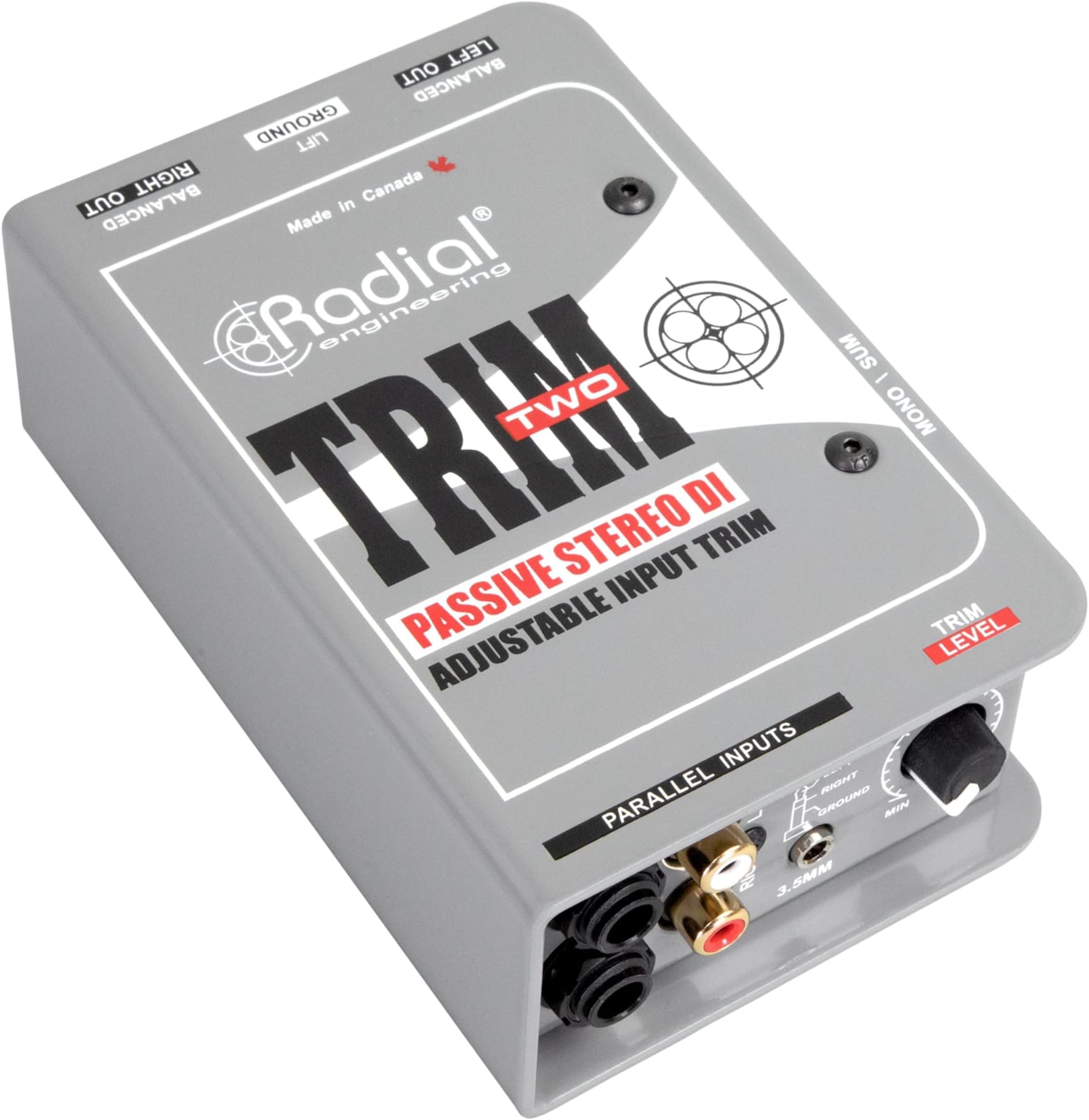 Radial Trim-Two 2-Channel Passive a V Direct Box