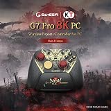 GameSir G7 Pro 8K PC Manette Sans Fil Esports - 8000Hz Polling, Sticks Mag-Res TMR Gen-2, Touches Macro, Contrôle de Mouvement - Édition Nioh 3 - 2
