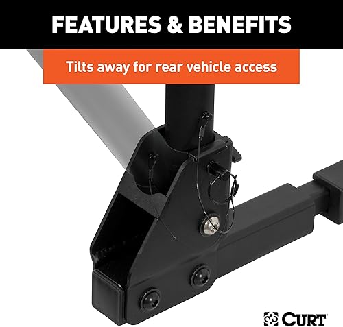 Miniatura 6 de Portabicicleta extensible de montaje con enganche Curt 18030