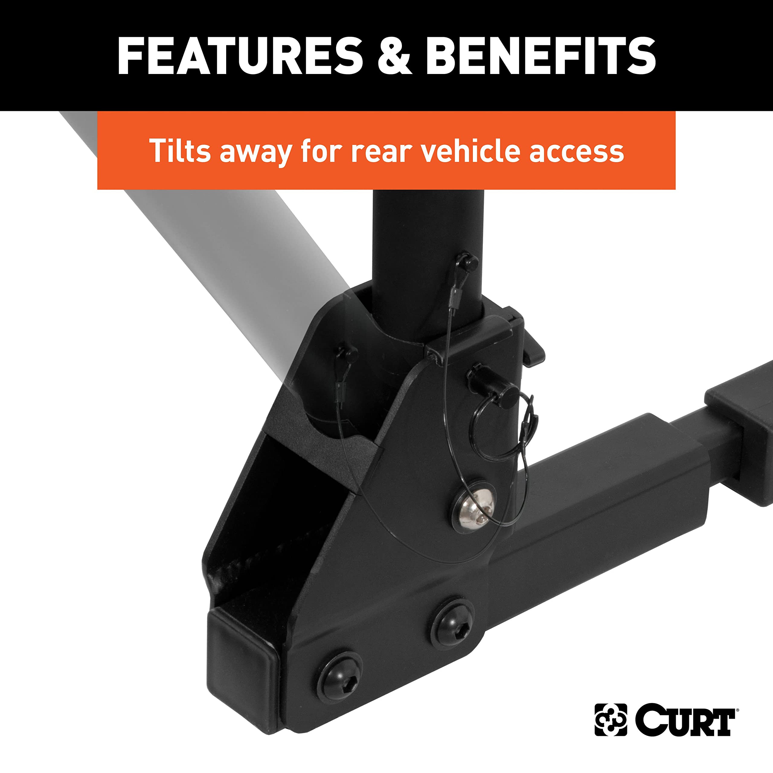 Amazon.com: Curt 18030 Extendable Dual-Arm Bike Rack : Sports 