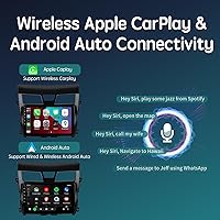 Vista 4 de Android 13.0 6GB+128GB estéreo para coche para Nissan Altima Teana 2013 a 2015, receptor inalámbrico de radio de coche Apple CarPlay y Android Auto