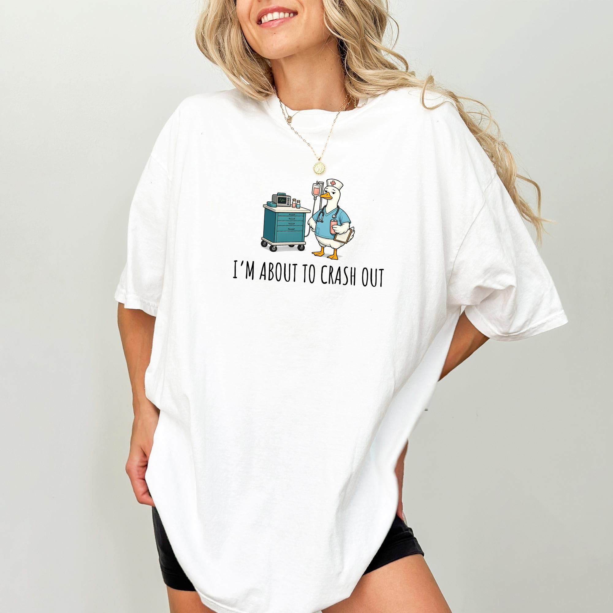 Cute Nurse Shirt – Comfort Colors  &hellip;