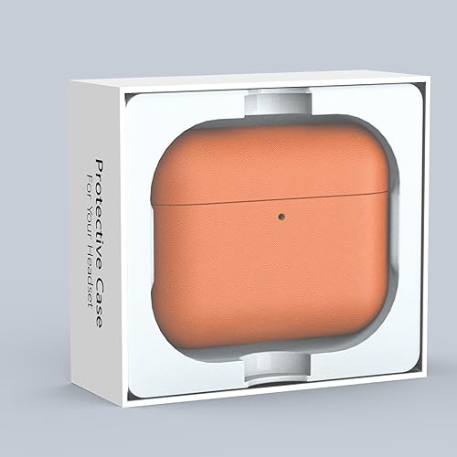 Miniatura 9 de Leather AirPods Pro 3 Case Handcrafted Vintage Genuine Leather AirPods Pro 3 Protective Cover All-Around Shockproof Protection AirPods Pro 3 Pro
