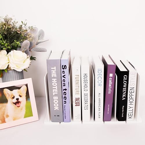 Miniatura 2 de VERONLY Paquete de 2 organizadores de bolsos para armario, separadores de estantes ajustables, estante de plástico para ropa, bolsos, organizador de