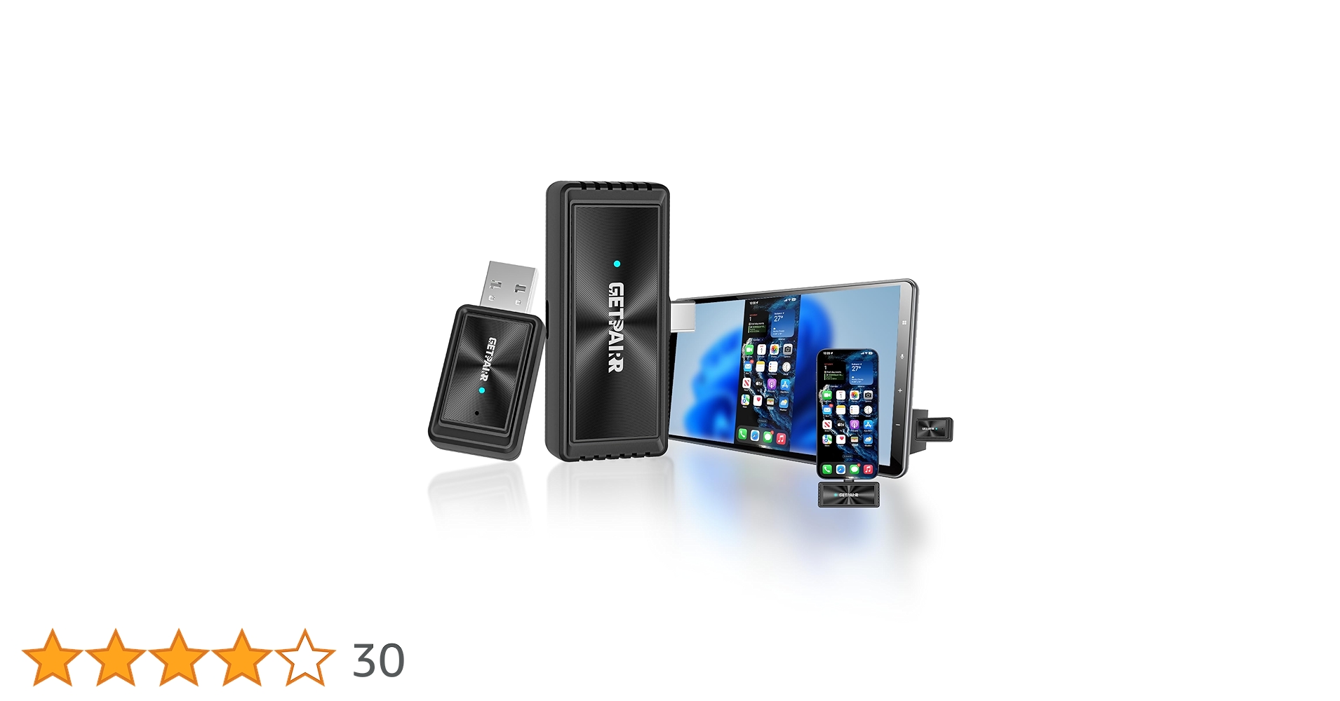 Amazon.co.jp: GETPAIRR Mirror Cast CarPlayワイヤレス