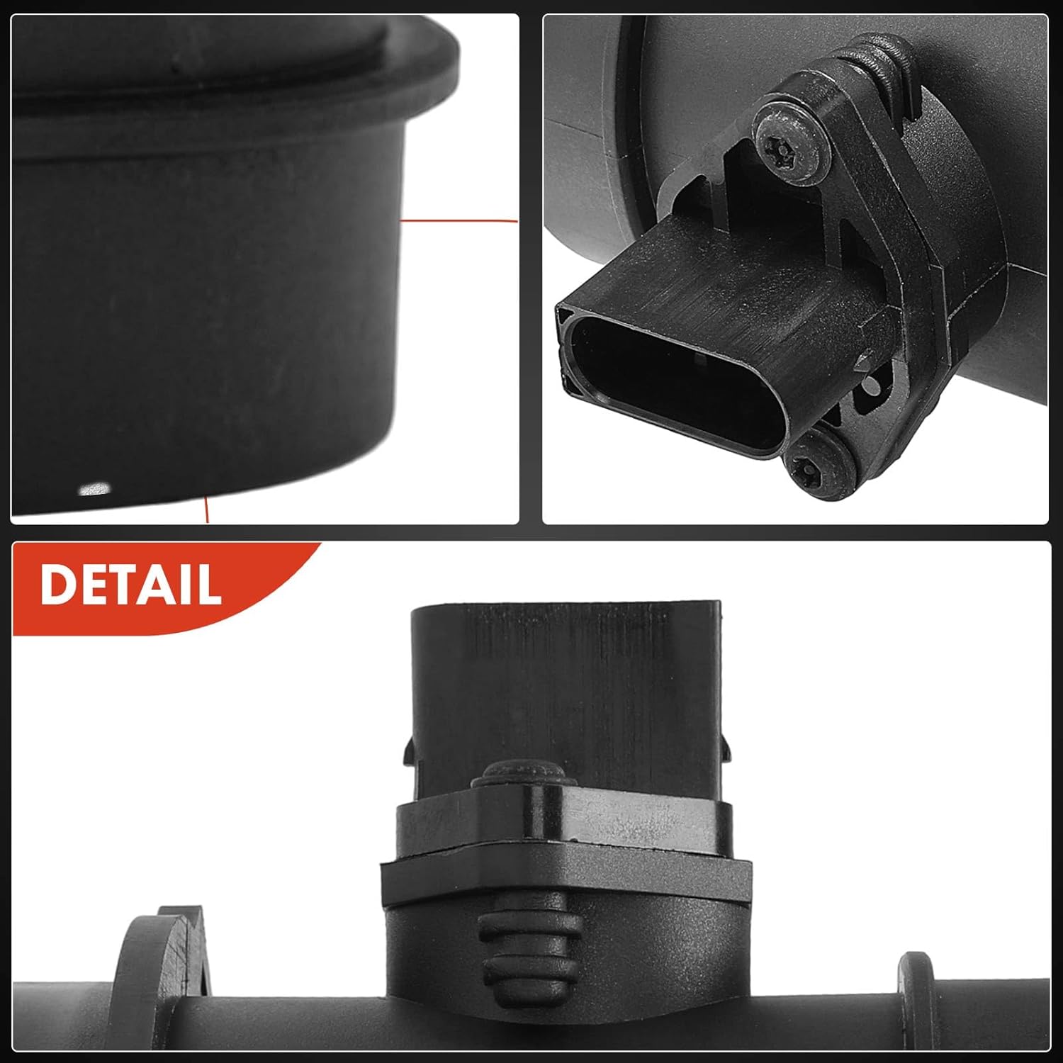 A-Premium Mass Air Flow Sensor Meter [5-Pins] Compatible with BMW 745i E65 2002-2003, 745Li E66 2002-2003, V8 4.4L, Replace# 13627501554, 280218077