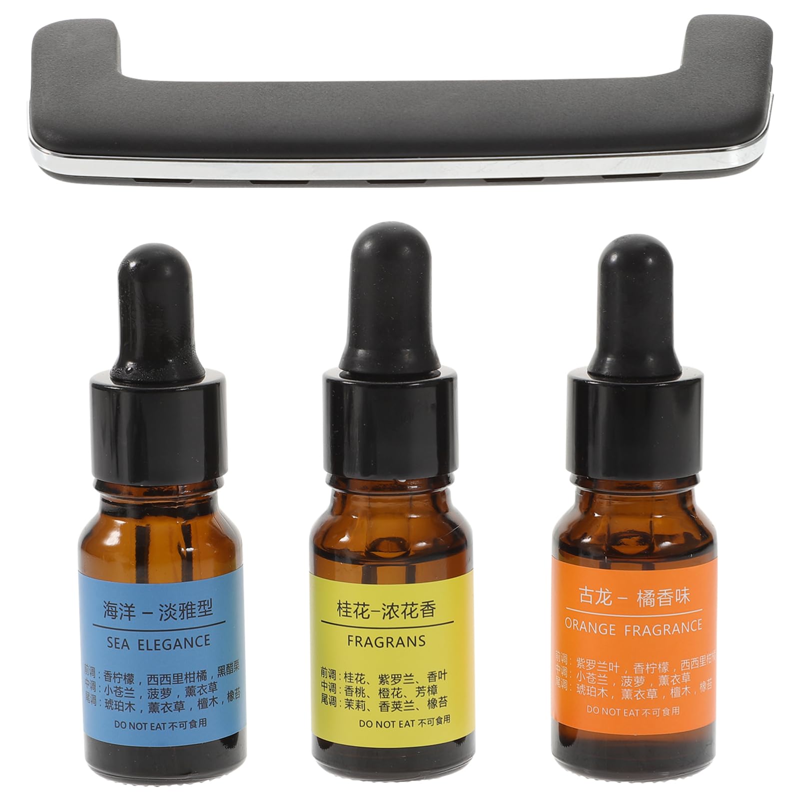 Diffusore di Fragranze per Auto in Ceramica Magnete Argento