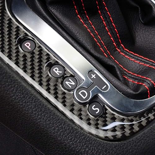 Miniatura 6 de AIRSPEED Adhesivo de fibra de carbono para el panel de cambio de marchas de automóvil, ajuste interior para Volkswagen VW Golf 6 GTI MK6 2008-2013