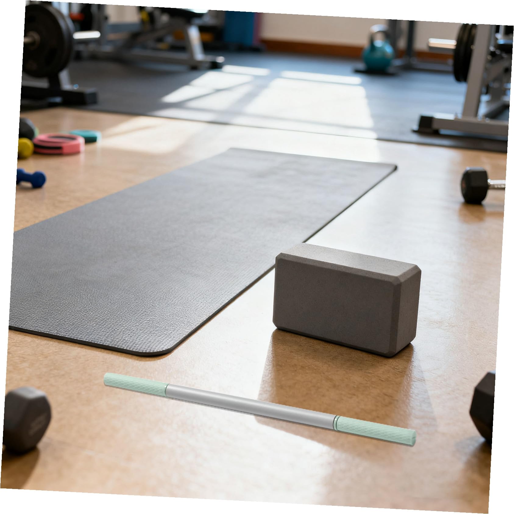 Rullo Massaggiante per Muscoli in Acciaio Design Ergonomico e Silicone Portatile per Recupero e Massaggio Profondo