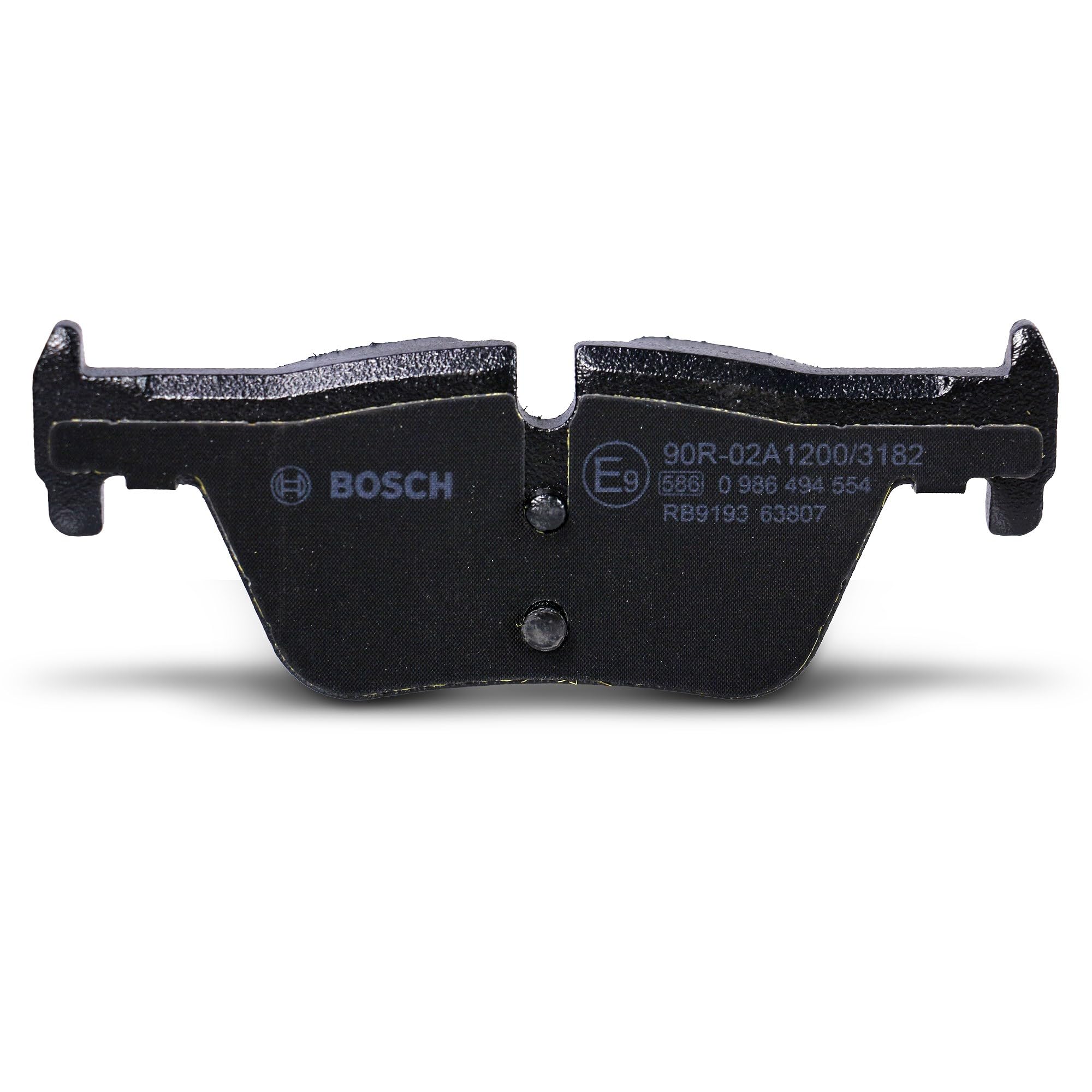 BOSCH Kit pastiglie freno, Freno a disco 0986494554 | Qualità Bosch - Riduzione del Rumore e della Polvere - Certificazione ECE-R90 - Senza rame