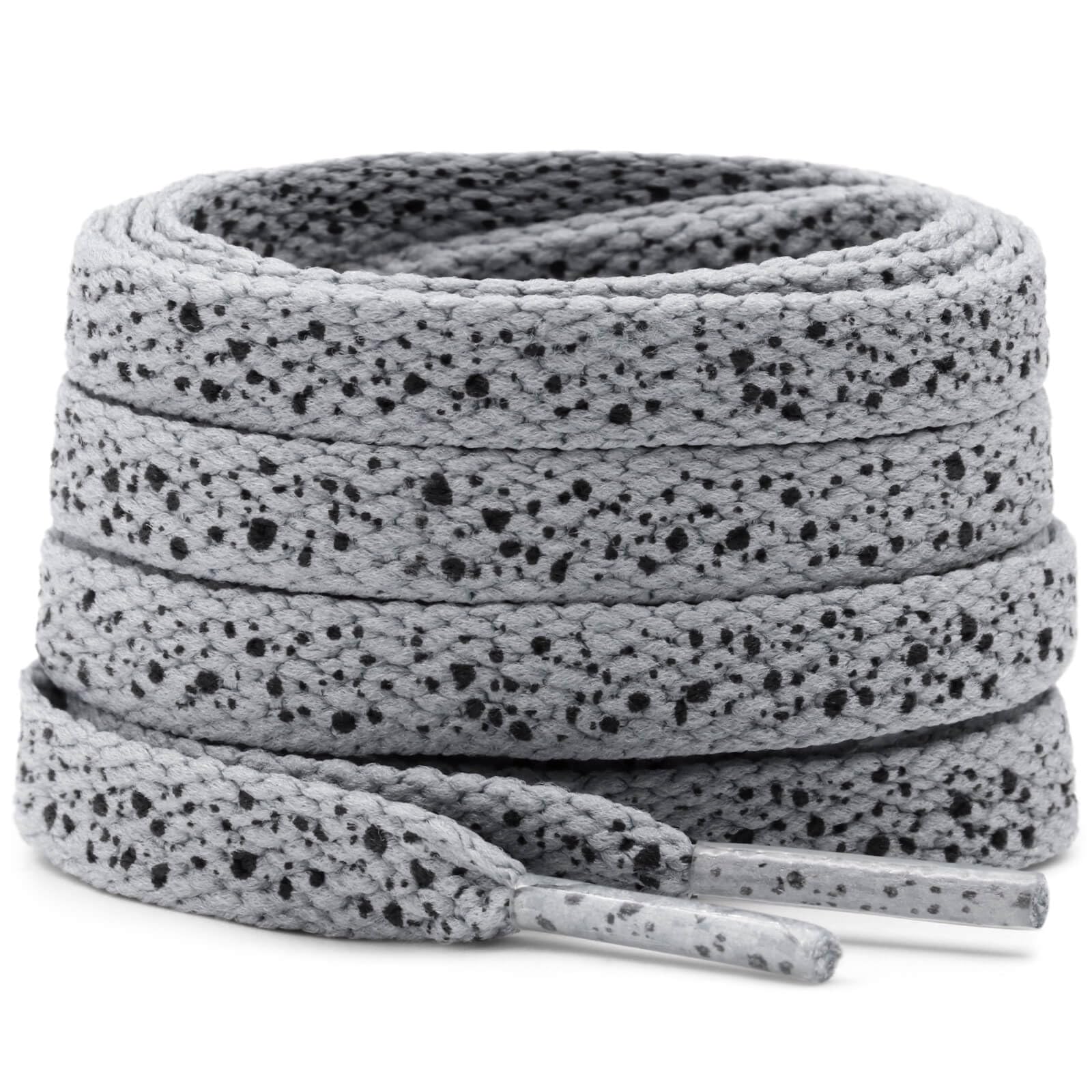 DELELEPrint Flat Shoelaces for Sneakers: Colored Athletic Shoe Laces 2 Pair