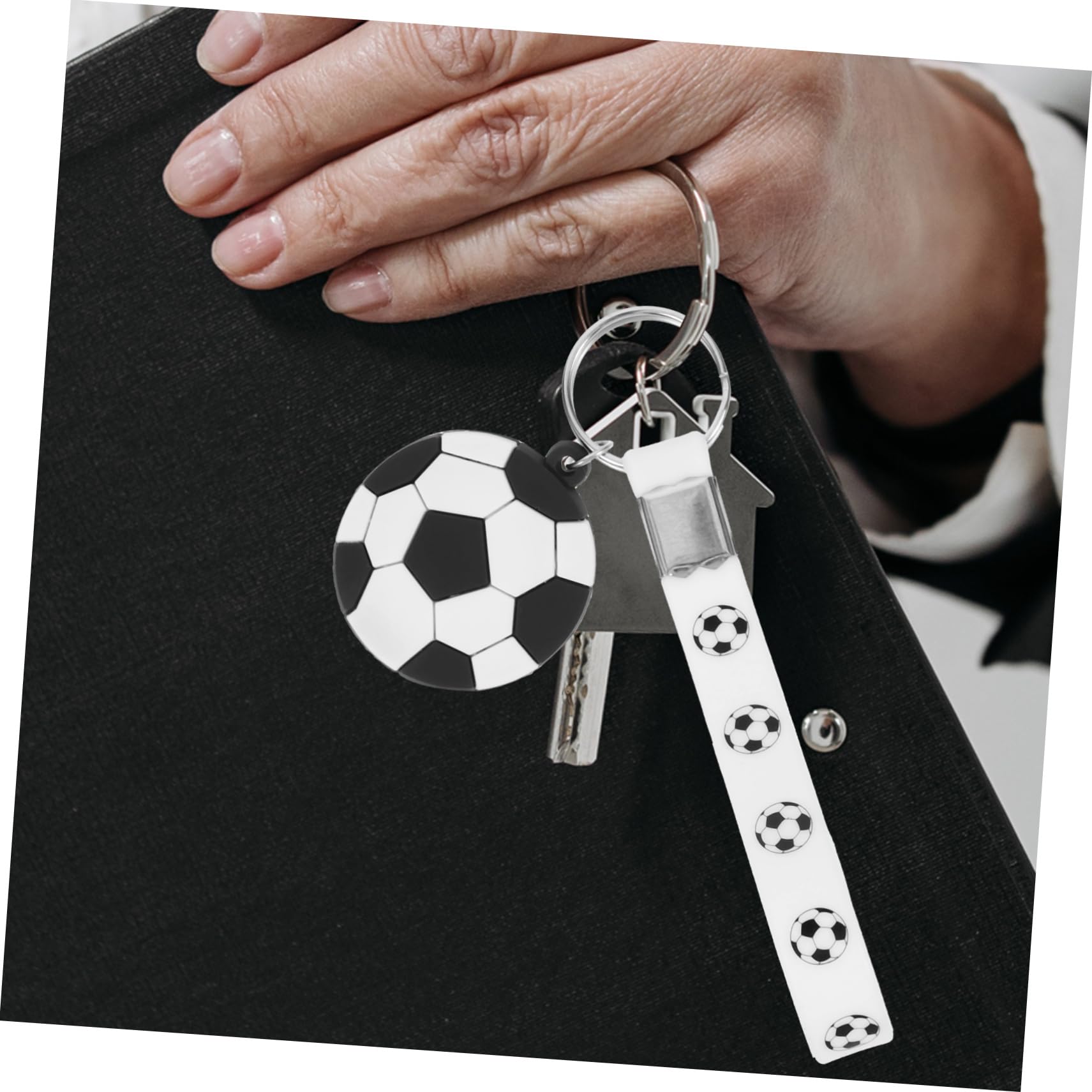Abaodam Llaveros De Fútbol Colgantes Y Accesorios Decorativos Para Llaves Para Fiestas Y Cumpleaños