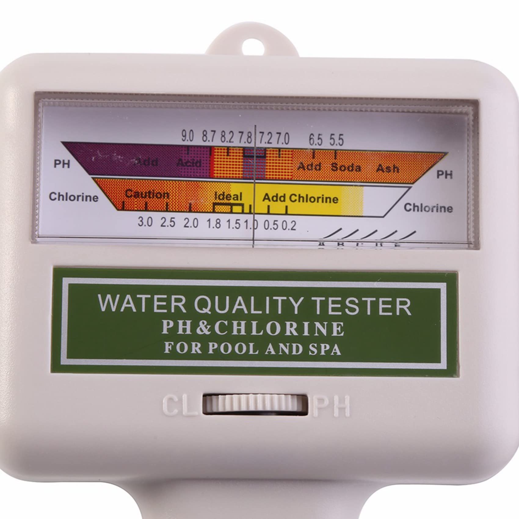 3X Tester PH Chloru Wody Basen Jakość Spa Poziom Miernik Analiza Pomiar Monitor Detektor Test Test Kit
