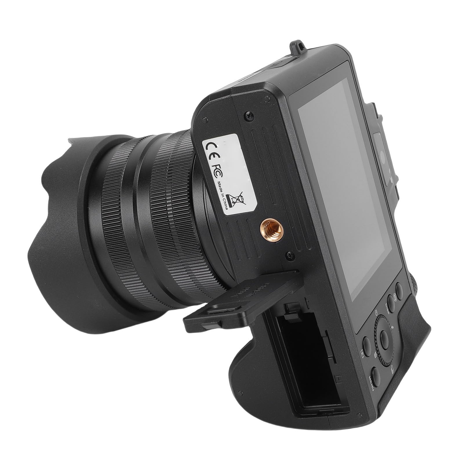 ASHATA Fotocamera digitale 8K 88MP HD con touch screen per principianti e appassionati di fotografia, nero