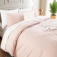 Vista 115 de NEXHOME PRO Funda de edredón Twin XL 100% algodón lavado, transpirable, duradera, texturizada, similar al lino, juego de ropa de cama para el hogar