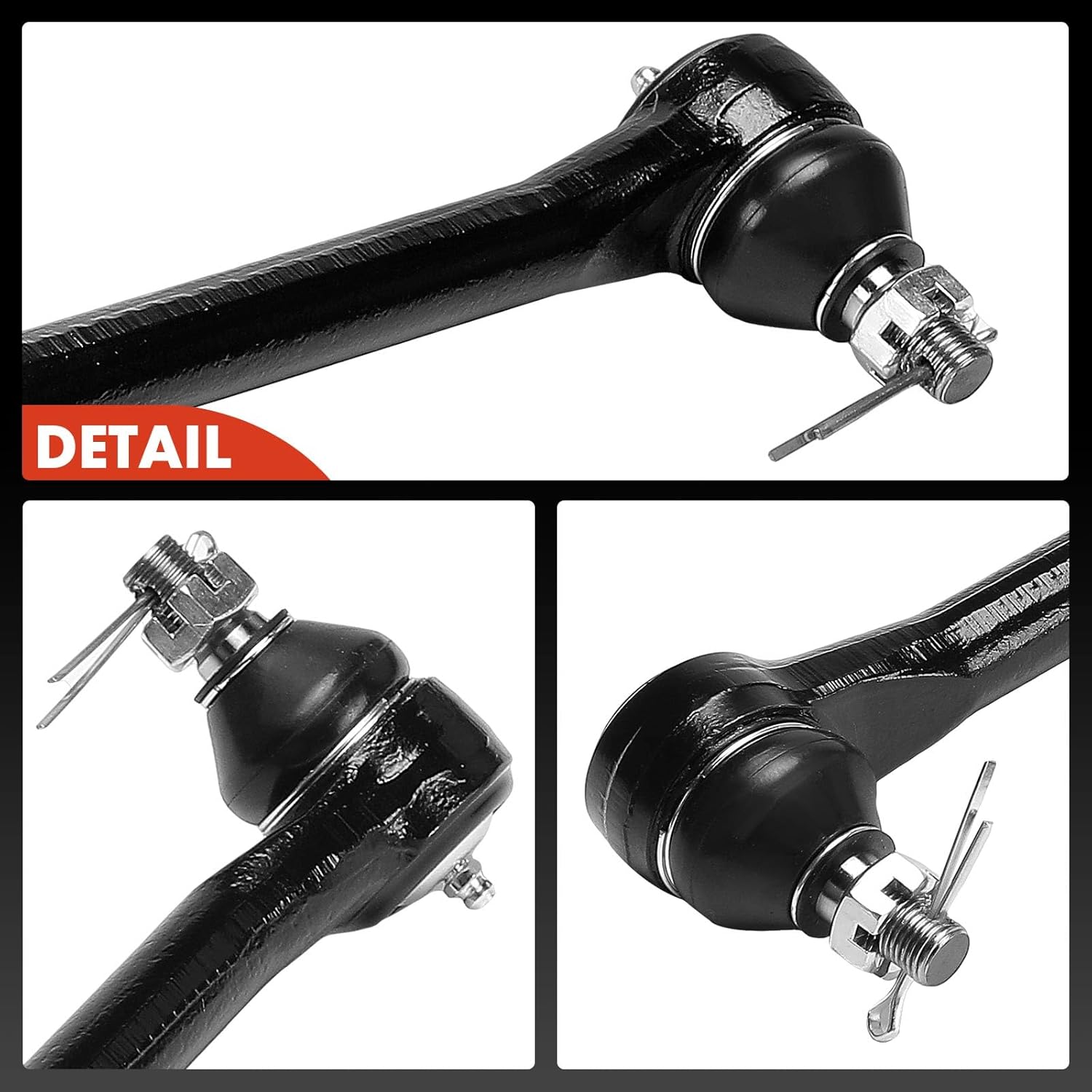 A-Premium Steering Drag Link, Compatible with Dodge Ram 1500 2500 3500 Van 1999-2003, B150 B250 B350 1994, B1500 B2500 B3500 1995-1998