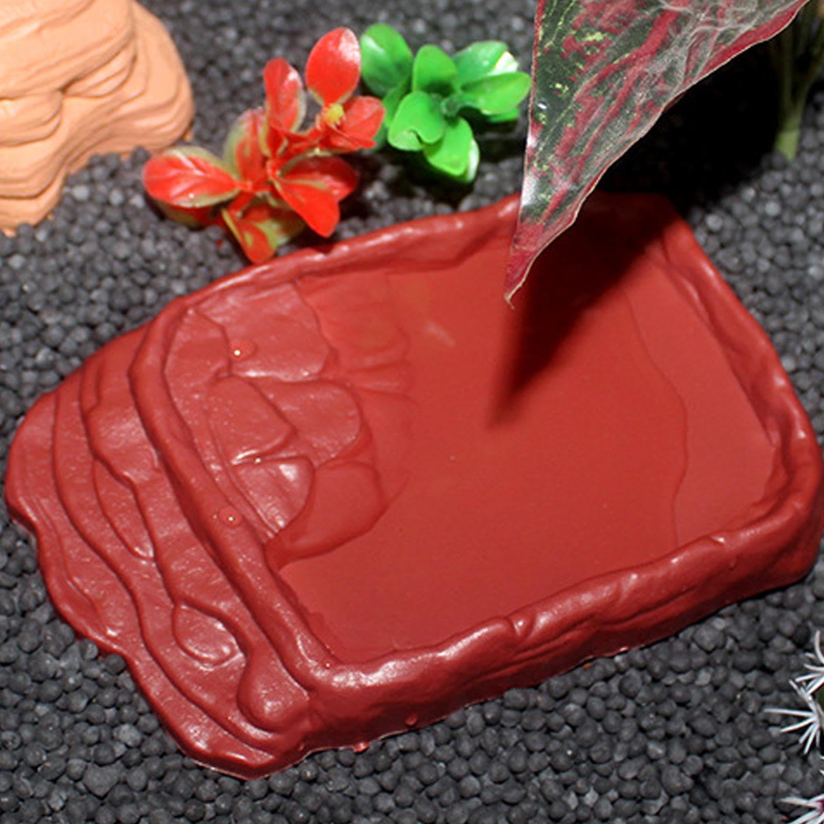 Zoo Med Repti Rock - Reptile Food Dish Large (9.75