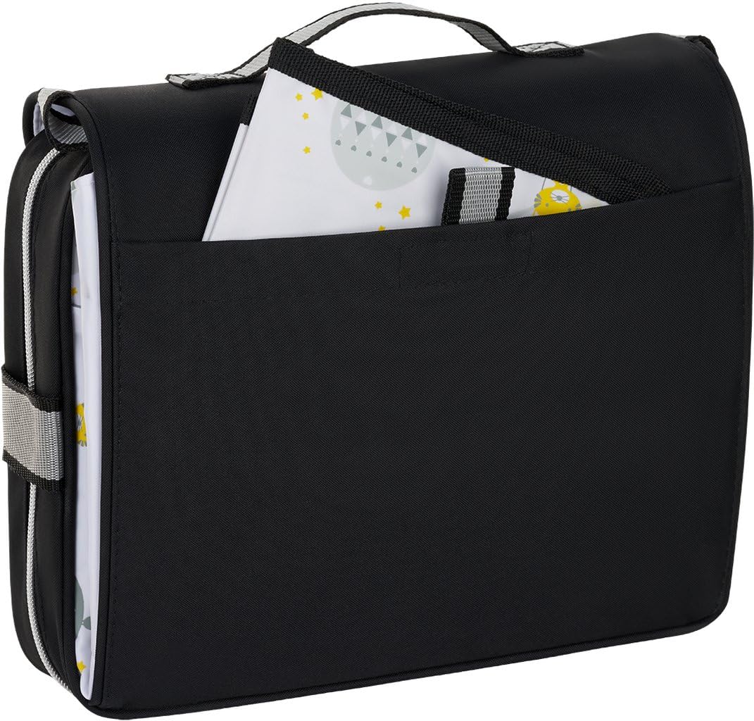 Polar Gear Alza Sedia con Tovaglietta per Bambini, senza BPA, lavabile, riutilizzabile e ripiegabile, con cintura a 5 punti