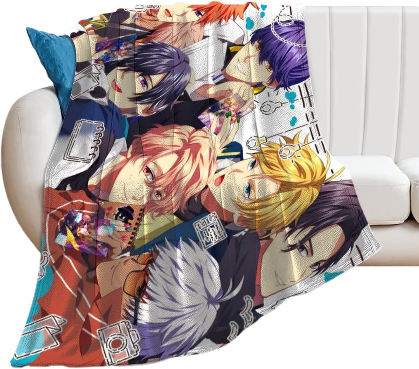 Obey Me Shall We Date Bed Blankets, All Seasons Ultra Soft Cute Blanket 1 50"x60" Buy Online