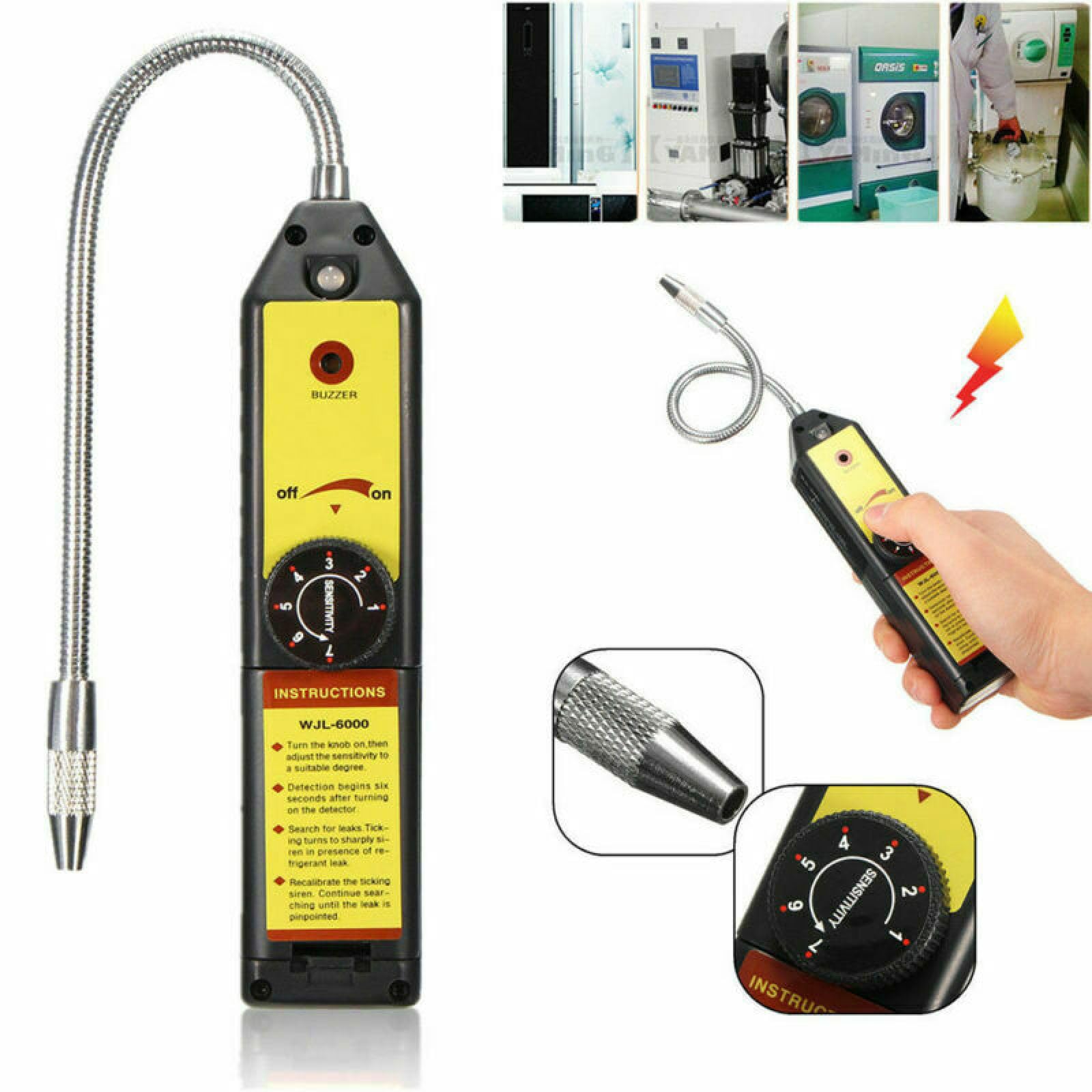 WJL-6000 Lecksucher mit Kontrollleuchte für Halogen-Gas/Kältemittel-Gas-Lecksuchgerät