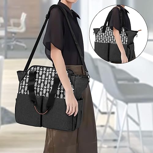 Miniatura 5 de CURMIO Bolsa de extractor de leche compatible con Spectra S1, S2 y Medela, bolsa de bombeo con bolsillo para laptop para madres trabajadoras, color