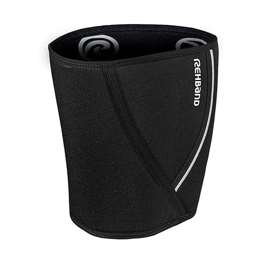 Soporte de muslo Rehband con cierre, 5mm neopreno, talla L miniatura 3