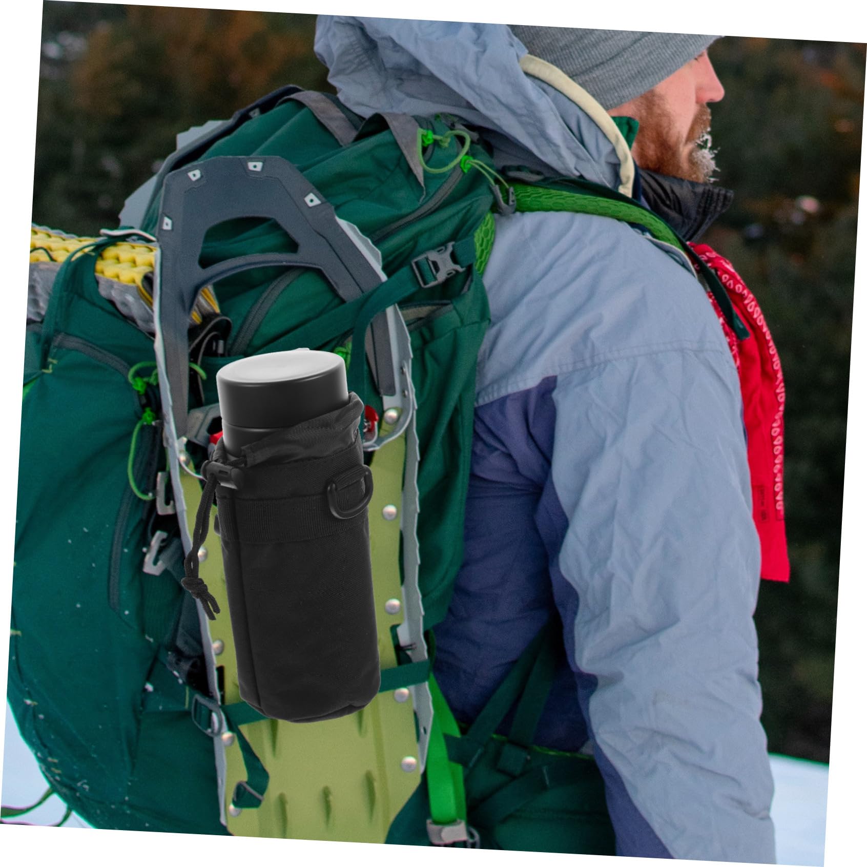 Happyyami 5stücke Schutz Wasserflasche Hülle Tragbare Isolierte Flasche Tasche Robuste Und Wasserabweisende Flasche Sleeve Für Outdoor-aktivitäten Geeignet Für Flaschen Und Tassen