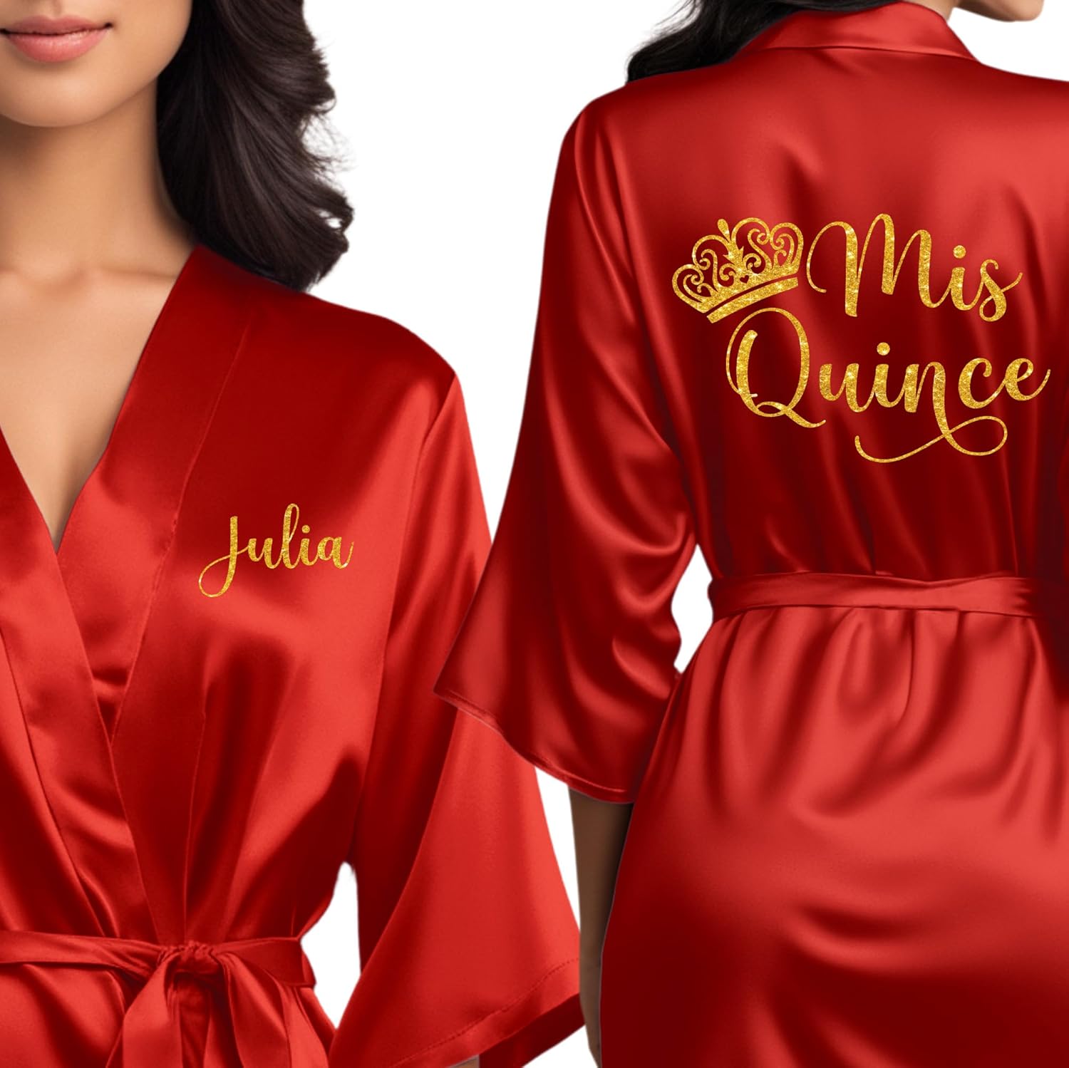 Pretty Quinceañera Robes, Personalized Mis Quince Anos Robes, Designs for Mamá, Abuela, Damas & More