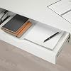 IKEA EKBY Alex Shelf with Drawers, 119x29 cm, White