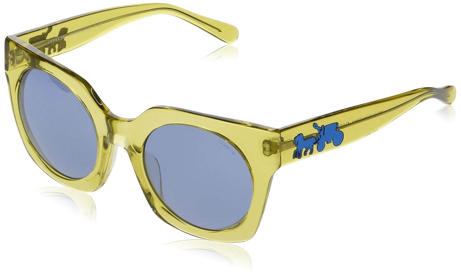 Yellow coach sunglasses Clearance