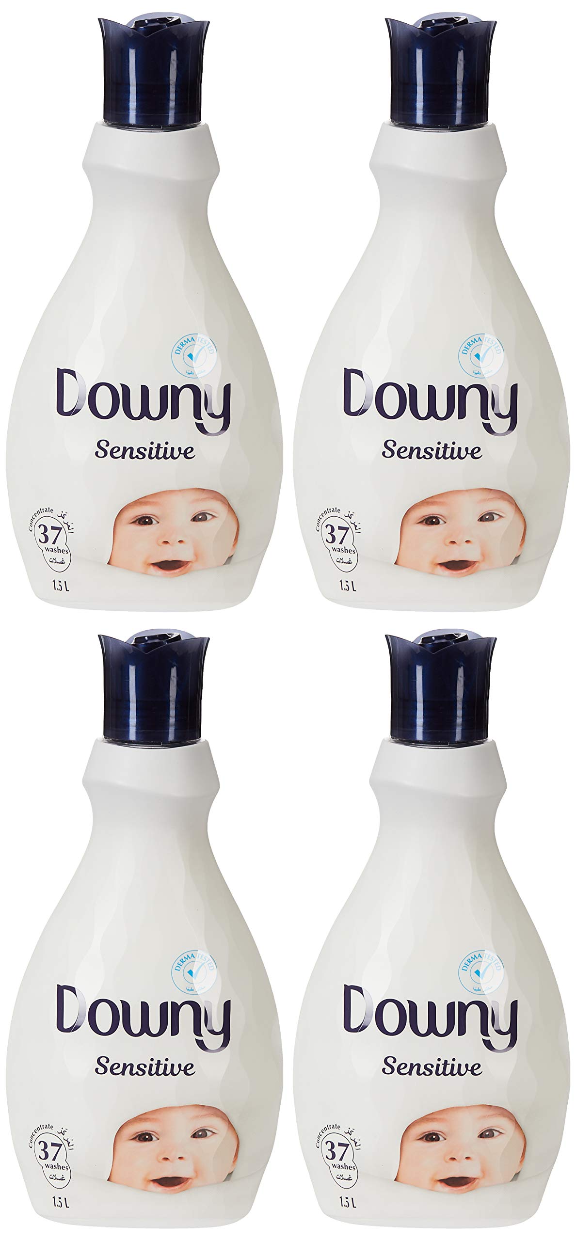 DownyGentle Laundry Detergent, 4 X 1.5 Liters
