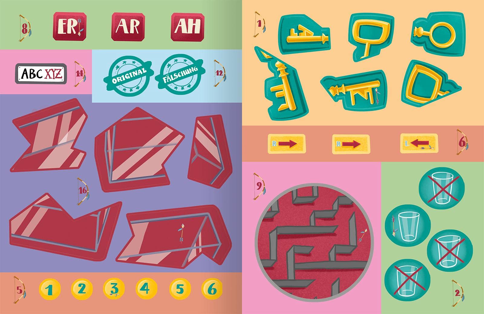 Escape-Stickerbuch – Nachts im Museum: Löse den Fall mit Stickern!