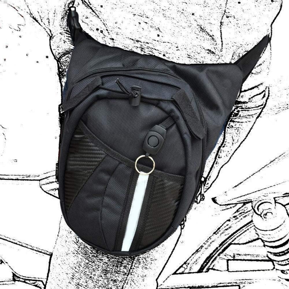 YDFYX Waterproof Leg Bag Thigh Pack Canvas Waist Pack Cell Phone Holder Hunting Cycling Motorcycle Hiking CS Outdoor Sport Mountaineering Camping